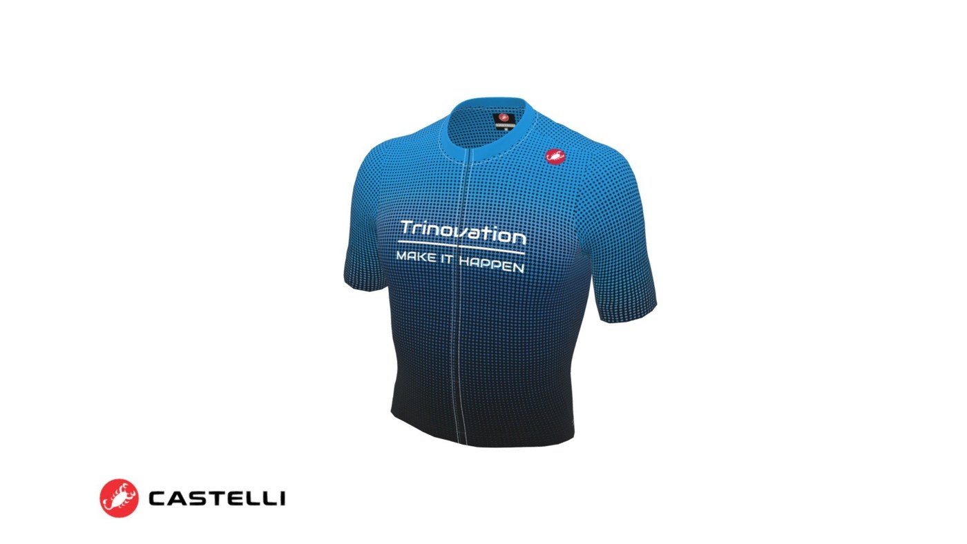 De huidige blauwe Castelli-cluboutfit van WT-Oudsbergen
